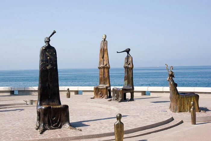 Spend your Vacation in Puerto Vallarta Malecon sculptures