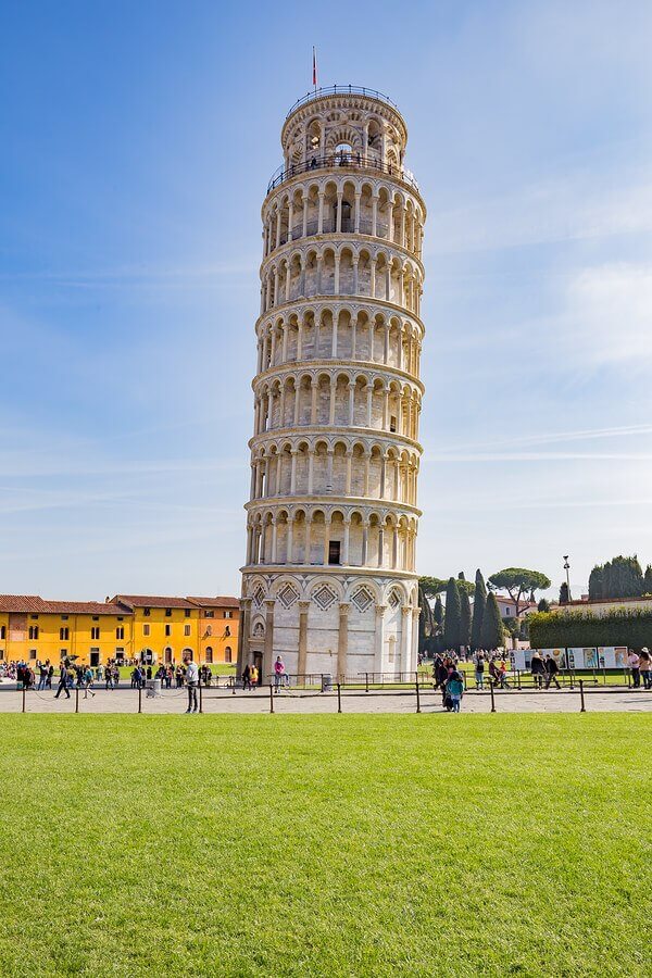 The Tower Of Pisa, Italy.